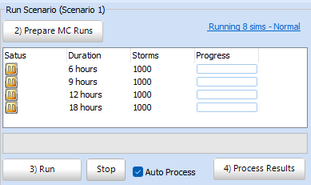 MC Run Tab